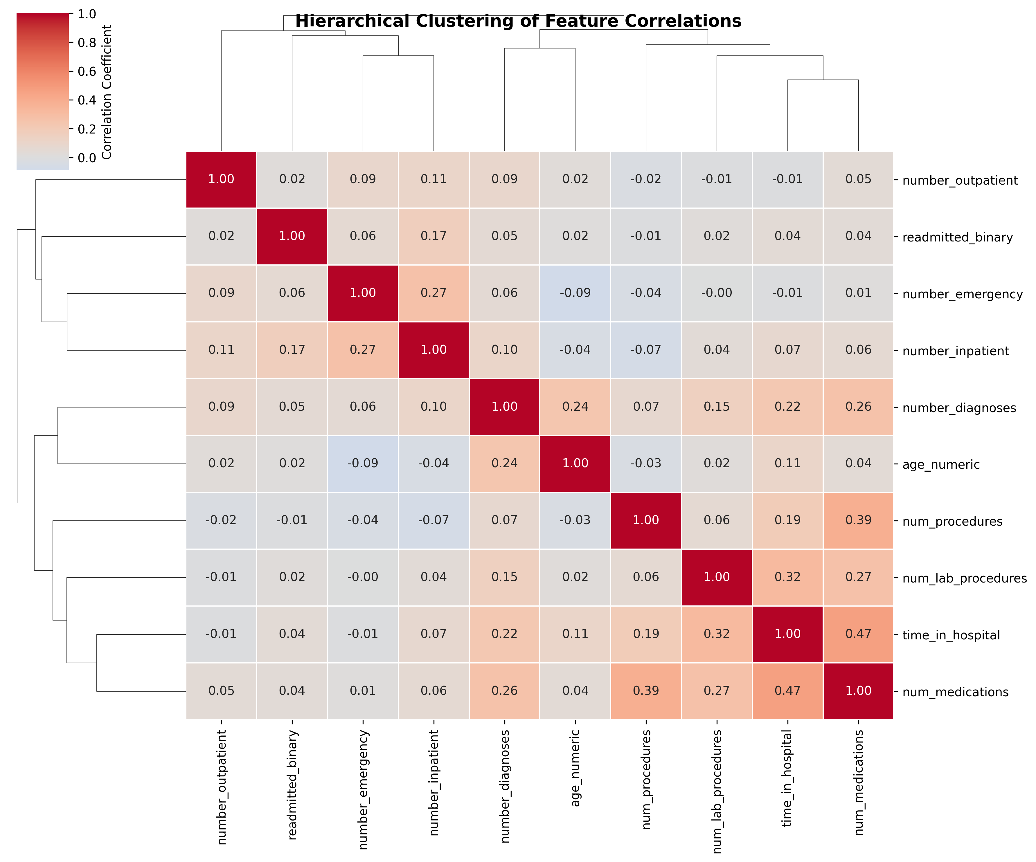 Feature Correlation Cluster Map